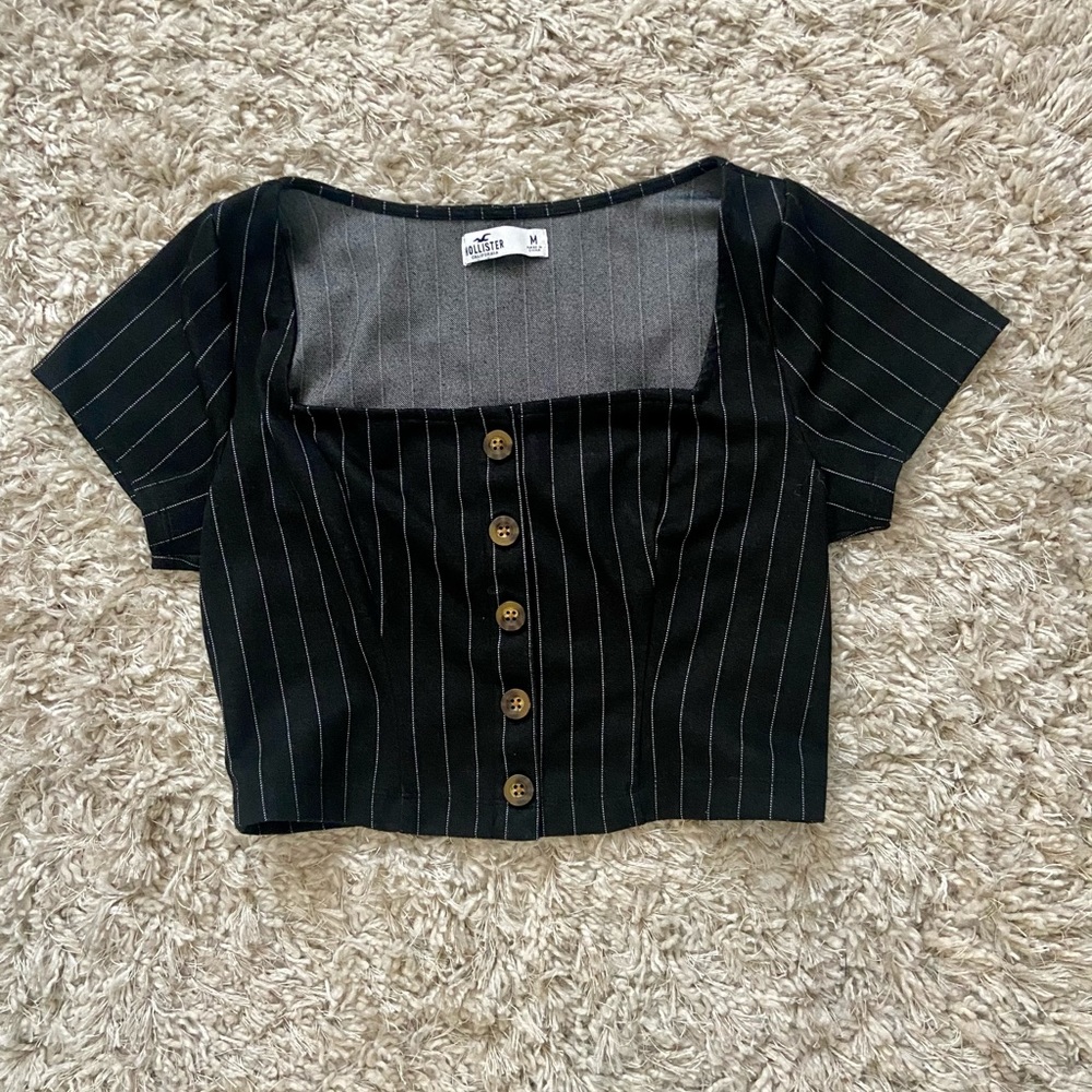 Striped Crop Top